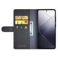 Pikkukuva 2 / 5: Aito nahkakotelo Xiaomi 14 Prolle, musta