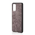 Miniatyrbild 7 av 10: DG.MING 2-in-1 Magnet Wallet Samsung Galaxy S20 Brun