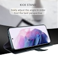 Pikkukuva 3 / 7: Aito nahkakotelo Samsung Galaxy S22 Plus - Ruskea