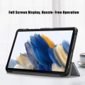 Pikkukuva 4 / 9: Samsung Galaxy Tab A9 -kotelo Tri-fold - Harmaa