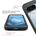 Miniatyrbild 3 av 5: 360 Full Cover Edge Case Google Pixel 9 Pro Svart