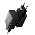 Miniatyrbillede 4 af 6: Baseus Supersnabb Mini-oplader 20W Sort