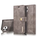 Miniatyrbild 1 av 7: DG.MING 2-in-1 Magnet Wallet iPhone 13 Pro Max Brown