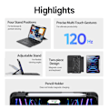 Pikkukuva 4 / 9: Dux Ducis Bluetooth-näppäimistö Kotelo iPad Pro 11 2nd Gen (2020