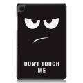 Miniatyrbild 10 av 10: Samsung Galaxy Tab A9 Plus Fodral Tri-fold Don't Touch Me