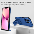 Miniatyrbillede 6 af 9: Kickstand Cover iPhone 14 Pro Kamerabeskyttelse Blå