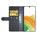Miniatyrbillede 2 af 7: Ægte læderetui Samsung Galaxy A33 Sort