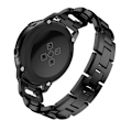 Miniatyrbillede 3 af 4: Rhinestone Metal Rem til Galaxy Watch Active Sort