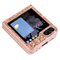 Miniatyrbild 5 av 6: Glitterskal Samsung Galaxy Z Flip 5 Roséguld