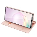 Miniatyrbild 4 av 6: Dux Ducis Skin Pro Läderfodral Galaxy Note 20 Ultra Rosa