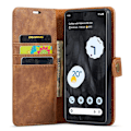 Miniatyrbild 2 av 9: DG.MING 2-in-1 Magnet Wallet Google Pixel 8 Pro Cognac