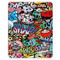Pikkukuva 8 / 9: iPad Air 13 1. sukupolvi (2024) -kotelo Tri-fold Graffiti