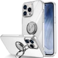 Pikkukuva 1 / 10: Kuori kääntyvällä rengaspidikkeellä iPhone 14 Plus Läpinäkyvä