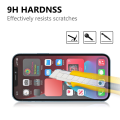 Pikkukuva 2 / 7: Kattava karkaistu lasi näytönsuoja iPhone 13 Pro Max musta