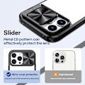 Pikkukuva 4 / 6: Edge-suojakotelo kamerasuojalla iPhone 16 Prolle, musta
