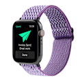 Miniatyrbillede 1 af 3: Vævet Nylonarmbånd Apple Watch Series 10 46mm Lilla