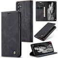 Miniatyrbillede 1 af 10: CaseMe Slim Pungetui Samsung Galaxy A35 Sort