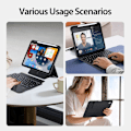 Pikkukuva 6 / 9: Dux Ducis Bluetooth-näppäimistökotelo Apple iPad 11 11. sukupolvi (2