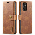 Miniatyrbild 1 av 8: DG.MING 2-in-1 Magnet Wallet Samsung Galaxy A13 Cognac