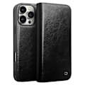 Pikkukuva 1 / 5: Qialino Nahkainen Lompakkokotelo iPhone 16 Pro Max Musta
