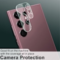 Miniatyrbillede 4 af 9: IMAK Hærdet Glas Linsebeskyttelse Samsung Galaxy S23 Ultra Transparent