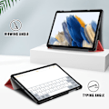 Pikkukuva 3 / 10: Samsung Galaxy Tab A9 Plus -kotelo Tri-fold Punainen