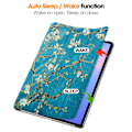 Pikkukuva 4 / 10: Samsung Galaxy Tab S10 FE Plus Kotelo Tri-fold Kirsikankukat
