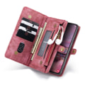 Pikkukuva 2 / 6: CaseMe Multi-Slot 2 i 1 Plånboksfodral Galaxy S22 Plus Punainen