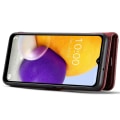 Miniatyrbillede 2 af 8: DG.MING 2-i-1 Magnet Pung Samsung Galaxy A13 Rød