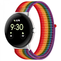 Miniatyrbild 1 av 4: Nylonarmband Google Pixel Watch 2 Regnbåge