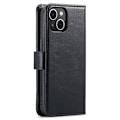 Miniatyrbillede 6 af 10: DG.MING 2-i-1 Magnet Pung iPhone 14 Sort