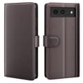 Äkta Läderfodral Google Pixel 8a Brun