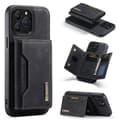 DG.MING 2-i-1 Magnetiskt Skal Med Kortfack iPhone 16 Pro Max Sva