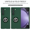 Pikkukuva 6 / 8: Samsung Galaxy Z Fold 6 -kuori magneettisella rengaspidikkeellä, vihreä