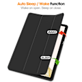 Miniatyrbillede 3 af 10: Samsung Galaxy Tab S10 Plus Etui Tri-Fold Med Pen-holder Sort