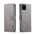 Miniatyrbillede 1 af 5: LC.IMEEKE Pungetui i Læder iPhone 11 Pro Max Grå