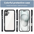 Miniatyrbild 6 av 6: Hybrid Edge Case iPhone 16 Plus Svart