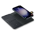 Miniatyrbillede 4 af 10: DG.MING 2-i-1 Magnetpung Samsung Galaxy S25 Plus Sort
