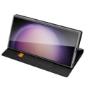 Miniatyrbild 3 av 8: Dux Ducis Skin Pro Läderfodral Samsung Galaxy S24 Ultra Svart