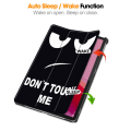 Miniatyrbillede 4 af 10: Lenovo Tab M11 Etui Tri-fold Don't Touch Me