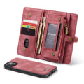 Pikkukuva 4 / 7: CaseMe Multi-Slot 2 i 1 Plånboksfodral iPhone 13 Mini Punainen
