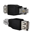Miniatyrbillede 2 af 2: Usb-hun RJ11 4-bens netværksadapterkonverter telefonstik Af 6p2c-stik