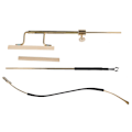 Miniatyrbild 3 av 5: Violin Luthier Verktygssats i Mässing Violin Ljudstol Set Ljudstol Installationsverktyg, Violintillverkning Rep [DB] Gold