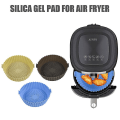 Miniatyrbild 3 av 4: Airfryer Silikonform Luftfritös Ugn Tillbehör Bakplåt Non-stick Panna