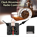 Miniatyrbild 3 av 5: Radiostyrd Tyst DIY Klockrörelsemekanism Kit Tyskland Dcf Signal Mode Med 2 Set Visare [DB]