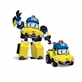 Miniatyrbild 1 av 5: 6stks/set 2023 Korea Speelgoed Polis Robocars Transformatie Robot Poli Roy Amber Anime Metal Action Figure Cartoon Toy Car Child Db 6