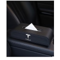 Miniatyrbillede 5 af 5: Ansigtsvævsholdere til tesla model 3 model y papir multifunktion tissue box db