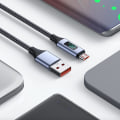Miniatyrbilde 2 av 5: Flettet hurtiglading og 480 mbps datasynkroniseringssnor digital display datakabel [DB]