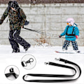 Miniatyrbillede 3 af 5: Ski Sele til Børn Begyndere Ski Træningssele Skøjteløb Snowboard js [DB] Black