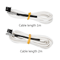 Miniatyrbillede 5 af 5: B3950 100k 3D-print Termistor Sensor til E3D PT100 V6 3D Printere Hot E [DB] 1m
